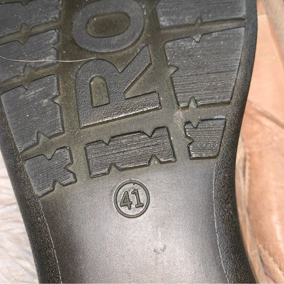 Romika Sandals Slides Women’s Size 10 Sz 41 Beige Hook & Loop Strap Leather - Picture 7 of 8